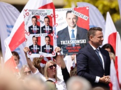 Nawrocki na debacie, a gdzie Trzaskowski? 