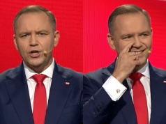 Nawrocki w Końskich był sam, ale nie było mu łatwiej. Ekspert mówi o dyskomforcie