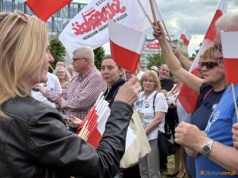Ostatnia prosta kampanii prezydenckiej. PiS i KO mobilizują wyborców w Olsztynie