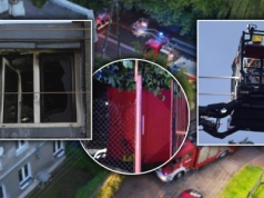 Tragiczny pożar w Piastowie. Nie żyje 12-letni chłopiec, jego mama jest w krytycznym stanie