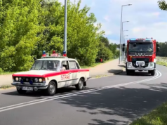 Wielka parada wozów strażackich w Ciechocinku [WIDEO]