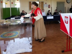 Najwyższa w woj. małopolskim, najniższa w woj. opolskim. Frekwencja na godz. 12