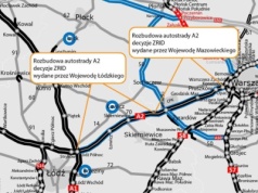 GDDKiA: Rozbudowa autostrady A2 z wszystkimi pozwoleniami. Zakończenie prac planowane na II połowę 2028 roku