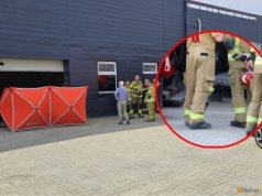 Tragedia w jednym z zakładów pracy w Olsztynie. 49-latek zginął na miejscu [ZDJĘCIA]