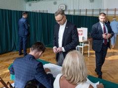 Andrzej Duda oddał swój głos w Krakowie [ZDJĘCIA]