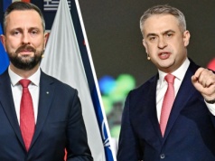 Dwóch wicepremierów komentuje wyniki exit poll. 