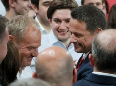 Tusk uciekł z wieczoru wyborczego. 