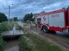 Gwałtowna burza i ulewa w Śląskiem. Zalane budynki i posesje