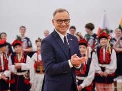 Prezydent Duda na Litwie. Wcześniej rozmawiał z Nawrockim
