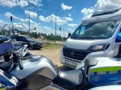 Policjanci zatrzymali Litwina do kontroli. Kamper zgłoszono dzień wcześniej jako kradziony