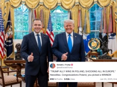 Donald Trump gratuluje Polsce wyboru Nawrockiego