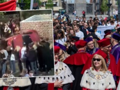 Chaos podczas juwenaliów w Łodzi. Zabawa zamieniła się w wandalizm. Jest nagranie