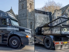 Pogrzebowe Volvo NH12 – wyjątkowy ciągnik na ostatnie pożegnania kierowców