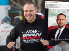 Prezydent-elekt otrzymał szczególny hołd i wyrazy poparcia od kibiców Lechii