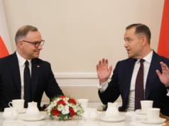 Spotkanie Dydu z Nawrockim w Pałacu Prezydenckim