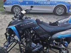 Nastolatek na quadzie. Policjanci byli osłupieni tym co zrobił