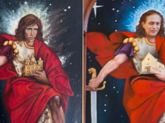 Nowy obraz miał inspirować, ale wywołał szok. Wierni nie mogli uwierzyć własnym oczom