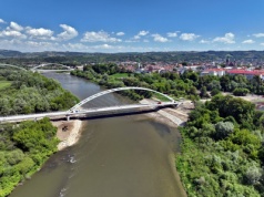 Nowy Sącz: Budowa linii kolejowej. Czerwiec 2025