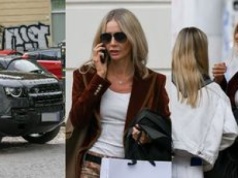 Agnieszka Woźniak-Starak wyskoczyła na zakupy. Przyjechała furą za KILKASET TYSIĘCY ZŁOTYCH