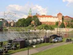 Nad Wisłą trwają przygotowania do spektakularnego widowiska [ZDJĘCIA]