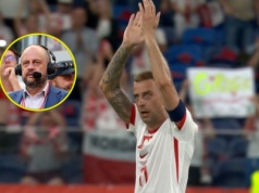 Laskowski skradł show. Piękne pożegnanie Kamila Grosickiego [WIDEO]