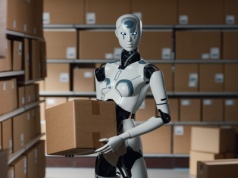 Humanoidalny robot od Amazonu wejdzie po schodach na twoje piętro. Dostarczy ci paczkę