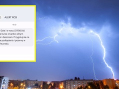Gorzów: IMGW ostrzega przed burzami. Wydano alert RCB