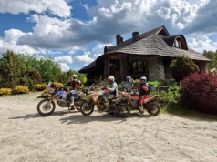 Motocyklowy weekend z kawą w Gęsim Zakręcie