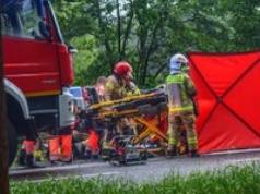 Tragiczny wypadek na Opolszczyźnie. Trasa zablokowana