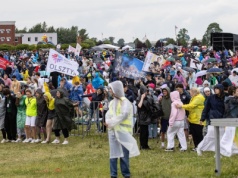 Gwałtowna burza nad Polami Lednickimi. Zarządzono ewakuację ponad 20 tys. osób