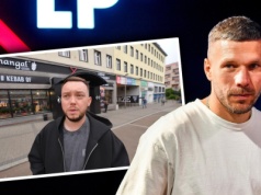 Księżulo odwiedził kebaba Podolskiego. Padły ostre oskarżenia. „Dla mnie to jest dworzec”