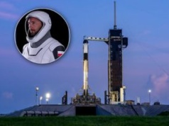 Rakieta, którą poleci polski astronauta, już na stanowisku startowym
