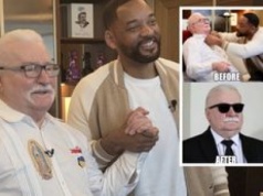 Memy po spotkaniu Lecha Wałęsy z Willem Smithem. Internauci dorzucili do pieca!