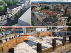 Trwa budowa przy ulicy Bolka Świdnickiego. Powstanie tam ponad 40 mieszkań [FOTO]