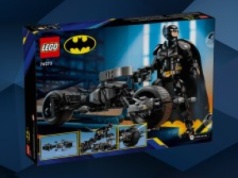 LEGO DC Super Heroes – Figurka Batmana do zbudowania i batcykl za 192 zł (cena katalogowa 329,99 zł) w Amazon PL