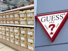 Guess wyprzedaje leciutkie espadryle - teraz są tańsze o 48%. Wygodne też w Rieker