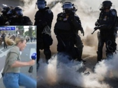Reporterka postrzelona przez policjanta. Szokujące nagranie