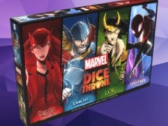 Gra planszowa Marvel Dice Throne Box (Scarlet Witch, Loki, Thor, Miles Morales) za 99 zł na Allegro