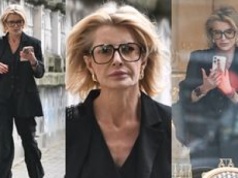 Wyposażona w torebkę za 20 tysięcy Joanna Racewicz nawiedza butik, po czym drepcze do lexusa za ćwierć miliona