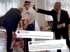 Niestrudzony poseł Braun znowu zaatakował w Sejmie, tym razem poszło o tęczową wystawę
