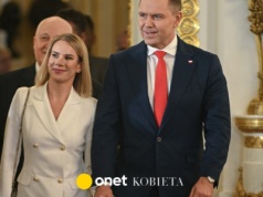 Karol Nawrocki odebrał zaświadczenie z PKW. Jego żona cała na biało