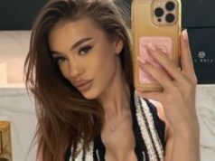 U Sofi po staremu. Młodsza o 16 lat ukochana Wojtka Goli pozuje w bieliźnie