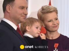 Małgorzata Kożuchowska przyjęła odznaczenie od Andrzeja Dudy. 