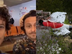 Influencer udostępnił to chwilę przed katastrofą samolotu. Nagranie chwyta za serce