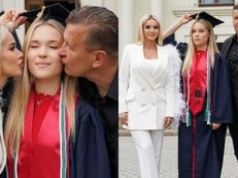 Dumna z córki Monika Chwajoł chwali się jej sukcesem. 