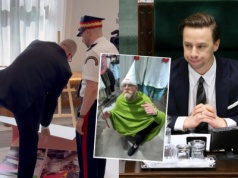 Bosak smutno o kolejnym happeningu Gragorza 