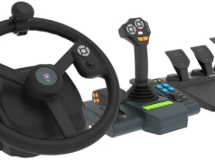 HORI Farming Vehicle Control System - test kierownicy. Rolnictwo wskakuje w nowy wymiar