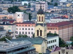 Łódź w promieniach słońca. To już prawie lato