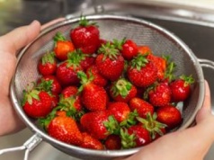 Wiele osób płucze truskawki na sitku. Nie mają świadomości, jak ogromny to błąd