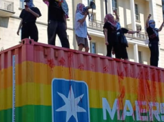 Demonstracja propalestyńska na Paradzie Równości. „Nie ma dumy z ludobójstwa”